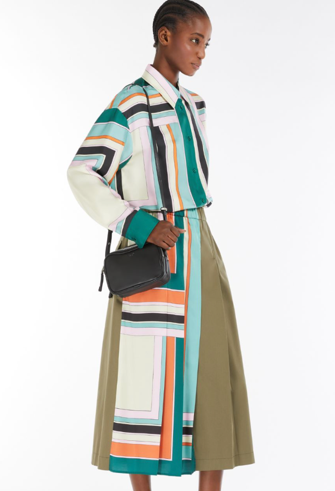 Weekend Max Mara / Lallo Skirt Kaki | Thirty Three Boutique